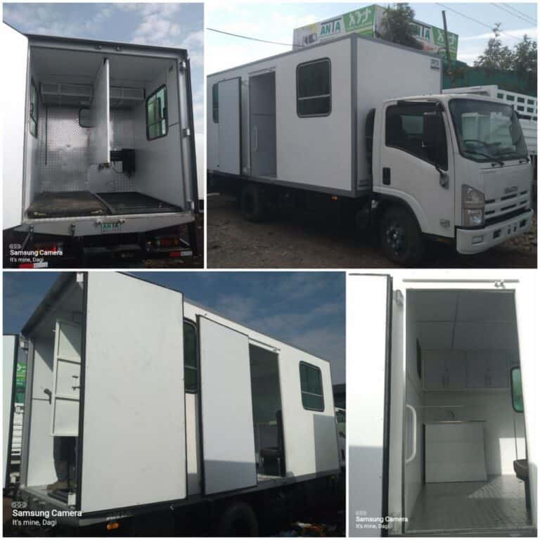 Mobile modular manufacturing unit for industrial production and customized solutions.